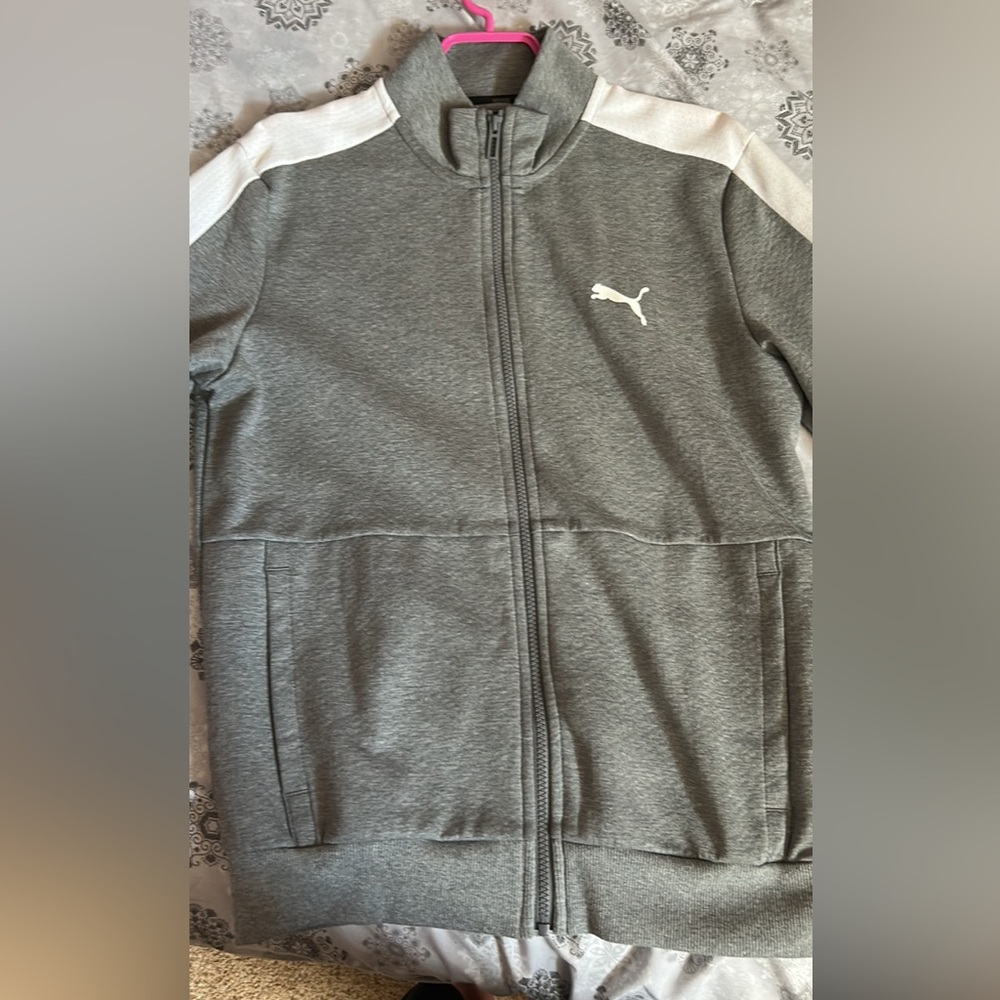 Puma fleece zip-up